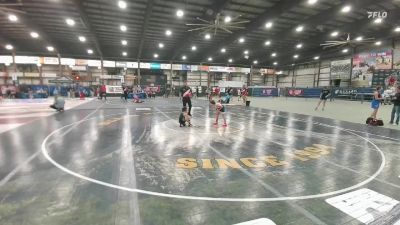 65 lbs Round 4 - Ryker Sisneros, Camel Kids Wrestling vs Jaymie Moenkedick, Harding County Youth Wrestling