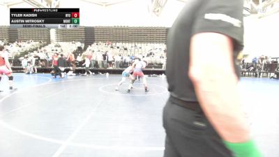 149-A lbs Semifinal - Tyler Kadish, New York University vs Austin Mitrosky, MontCo Wrestling Club