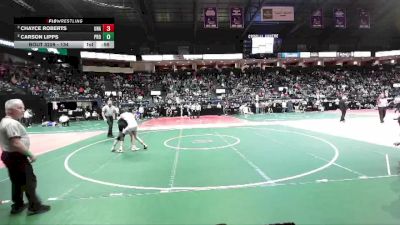 134 lbs Semifinal - Chayce Roberts, Unattached vs Carson Lipps, PROA