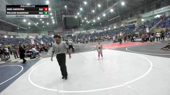 87 lbs Rr Rnd 1 - Gino Amorosa, Black Fox Wrestling Academy vs William Hammond, Dragon Wrestling CO