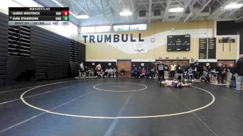 126 lbs Consi Of 4 - James Westrick, Ridgefield vs Jase Stanzione, Danbury