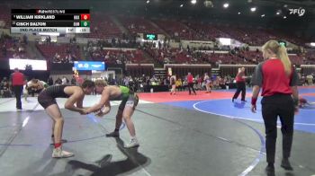 182 lbs 2nd Place Match - William Kirkland, Glasgow Wrestling Club vs Cinch Dalton, Cody Wrestling Club