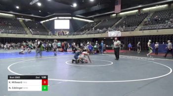 152 lbs 7th Place - Kaden Millward, Freedom vs Nick Eddinger, Middletown