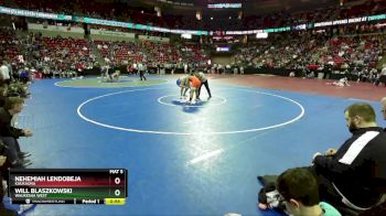 D1-285 lbs Cons. Round 1 - Will Blaszkowski, Waukesha West vs Nehemiah Lendobeja, Kaukauna