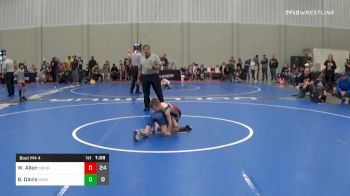 52 lbs Prelims - Wyler Allen, Moore Elite vs Blake Davis, Ghost Riders