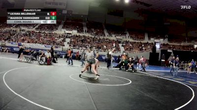 165-D2 Cons. Round 1 - Lilyana Millenaar, Willcox High School vs Madison VanWagner, Show Low High School