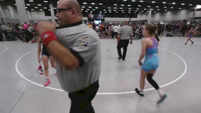 115 lbs Champ. Rd Of 16 - Nevaeh Ingle, All American Wrestling Club vs Giana Grabot, B.A.M. Training Center