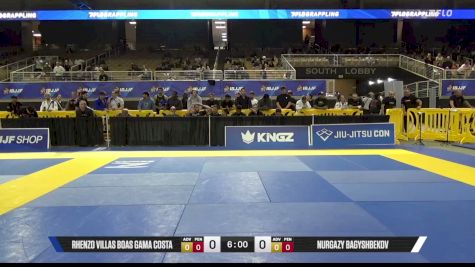 Nurgazy Bagyshbekov vs Rhenzo Villas Boas Gama Costa 2026 Pan Jiu Jitsu IBJJF Championship