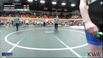 130 lbs Consolation - Bradley Ross, Little Axe Takedown Club vs Braxton Lewis, Noble Takedown Club