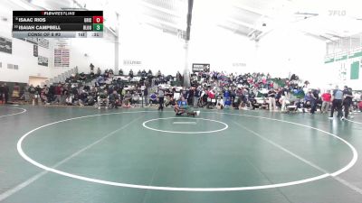 138 lbs Consi Of 8 #2 - Isaac Rios, Griswold/Wheeler vs Isaiah Campbell, Bloomfield/Weav/EW