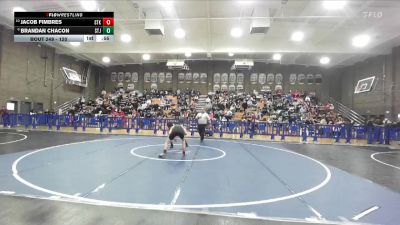 120 lbs Cons. Round 2 - Jacob Fimbres, Stockdale vs Brandan Chacon, St. Joseph