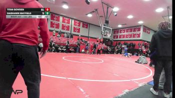 132 lbs Consi Of 4 - Titan Bowden, Hilldale vs Daishawn Mayfield, Tulsa Hale