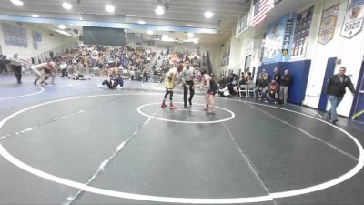 106 lbs Quarterfinal - Rey Villarreal, Peninsula vs Luke Flores, Huntington Beach