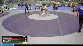 128 lbs Semis & 1st Wrestleback (8 Team) - Koen Shelby, Roseburg vs Maclain Culp, West Linn