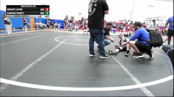 155 lbs Consolation - Corbin Davis, Lions Wrestling Academy vs Corbin Baxter, Smith Wrestling Academy