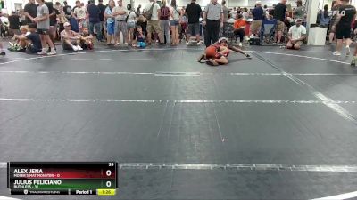 96 lbs Round 4 (6 Team) - Alex Jena, Moser`s Mat Monster vs Julius Feliciano, Ruthless