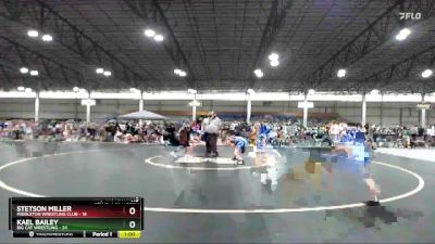 110 lbs Finals (8 Team) - Stetson Miller, Middleton Wrestling Club vs Kael Bailey, Big Cat Wrestling