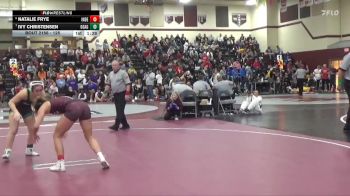 125 lbs Cons. Round 2 - Natalie Frye, Independence vs Ivy Christensen, Osage