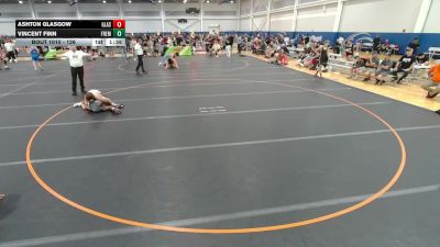 126 lbs Cons. Round 4 - Vincent Finn, Unattached vs Ashton Glasgow, Glasgow Wrestling