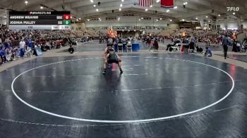 165 lbs Semis & 1st Wb (8 Team) - Joshua Pulley, Cleveland High School vs Andrew Weaver, Dobyns Bennett High School