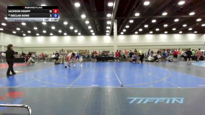 132 lbs Cons. Round 2 - Jackson Knupp, VA vs Declan Sons, IL