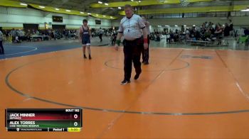 184 lbs Cons. Round 3 - Jack Minner, Defiance vs Alex Torres, Case Western Reserve