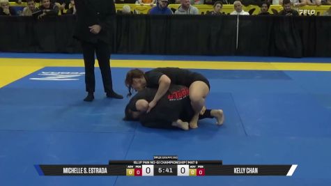 Kelly Chan vs Michelle S. Estrada 2026 Pan IBJJF Jiu-Jitsu No-Gi Championship