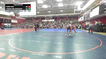 159 lbs Cons. Round 3 - Josiah Abu-Ghazaleh, California vs Kody Dao, Arroyo
