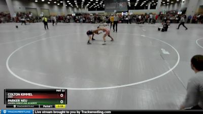 113 lbs Cons. Round 3 - Parker Neu, Askren Wrestling Academy vs Colton Kimmel, Ohio