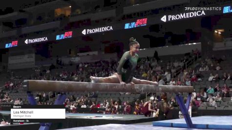 Lea Mitchell - Beam, Michigan State - 2022 Elevate the Stage Toledo presented by Promedica