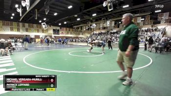 113 lbs Cons. Round 2 - Michael Vergara-Murillo, Temecula Valley vs Patrick Leffard, Chaparral