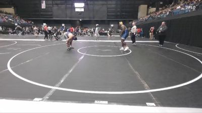 285 lbs Champ. Round 1 - Wilbert Martin, Texas Wesleyan vs James Ofeciar, Waldorf (Iowa)