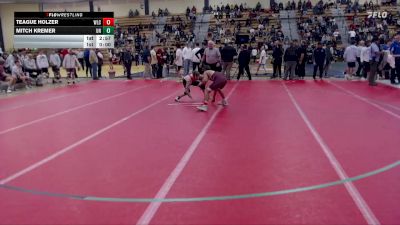 133 lbs Champ. Round 1 - Mitch Kremer, UNATTACHED vs Teague Holzer, Wisconsin-La Crosse