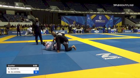 KAYNAN DUARTE vs MARCELO OLIVEIRA 2021 World Jiu-Jitsu IBJJF Championship