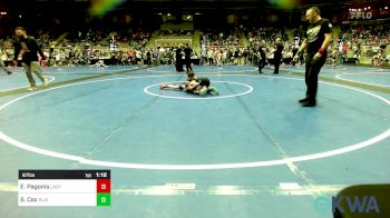 91 lbs Quarterfinal - Teagan Morton, Newkirk Takedown Cub vs Sicilie Lomeli, Shawnee Takedown Club