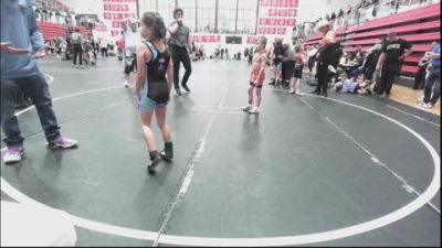 58 lbs Consi Of 4 - Crew Doty, Lexington Wrestling Club vs Kynley Johnson, Division Bell Wrestling
