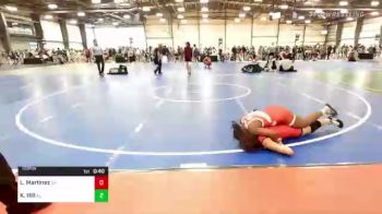 128 lbs Consi Of 16 #2 - Liz Martinez, GA vs Kalyse Hill, AL