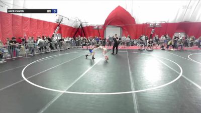 74 lbs Quarterfinal - Barrett Crabb, Team Nazar Training Center vs Jace Caves, Lodi Wrestling Club