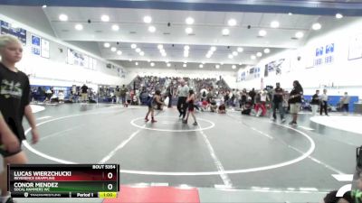 71 lbs Cons. Round 2 - Lucas Wierzchucki, Reverence Grappling vs Conor Mendez, SoCal Hammers WC