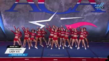 Cheer Station - Lady A's [2025 L4 Senior - D2 Day 1] 2025 ACA Grand Nationals