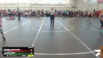 64 lbs Round 2 (8 Team) - Jackson Bish, Revolution/WVW vs Damien Hernandez, 84 Athletes