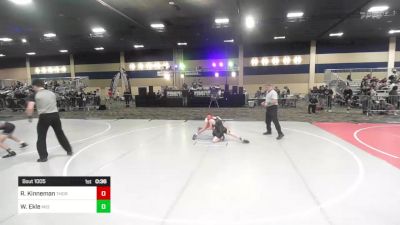 78 lbs Consi Of 4 - Regan Kinneman, Thorobred WC vs Weston Ekle, Mid Valley Wr Ac