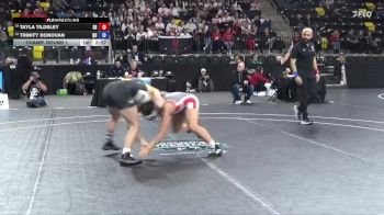 145 lbs Champ. Round 1 - Trinity Donovan, Quincy vs Tayla Tildsley, Sacred Heart