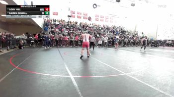 285 lbs Consolation - Cody Hill, North Attleborough vs Caiden Sewall, Bridgewater-Raynham