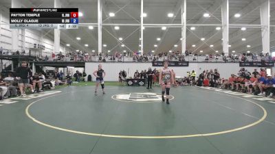170 lbs Payton Temple, Illinois vs Molly Olague, Idaho