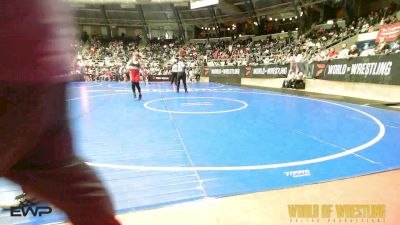 Quarterfinal - Carlos Hernandez IV, Junior Flyers Wrestling Club vs Leland Holden, Ponca City Wildcat Wrestling