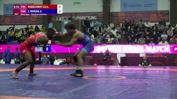 65 kg Bronze - Sebastian Rivera, PUR vs  - Albaro Rudecindo, DOM