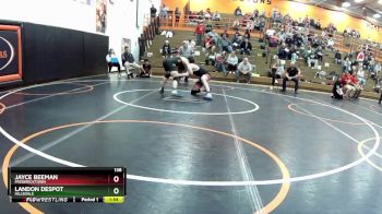 138 lbs 3rd Place Match - Jayce Beeman, Fredericktown vs Landon Despot, Hillsdale