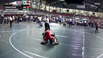 112 lbs Champ. Round 1 - Colton Foster, McCook Youth Wrestling Club vs Quen`Marr Burks, Rocket Wrestling Club / RWC
