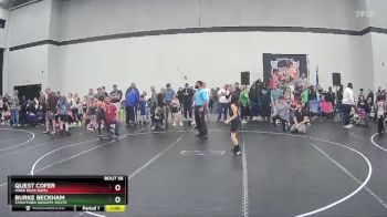 62 lbs Semifinal - Quest Cofer, Hard Rock Rams vs Burke Beckham, Stratford Knights Youth